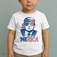 Trump Patriotic Merica Toddler T-Shirt thumb 2