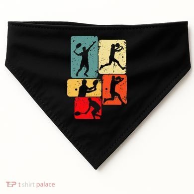 Tennis Player Men USA-Made Doggie Bandana