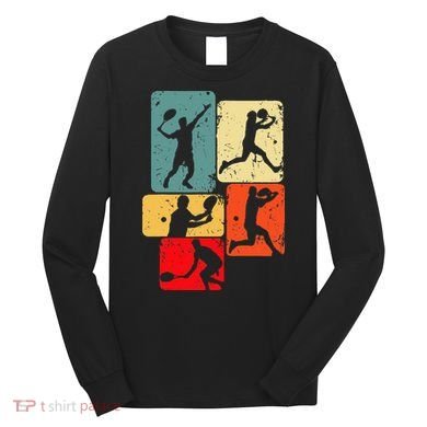 Tennis Player Men Long Sleeve Shirt