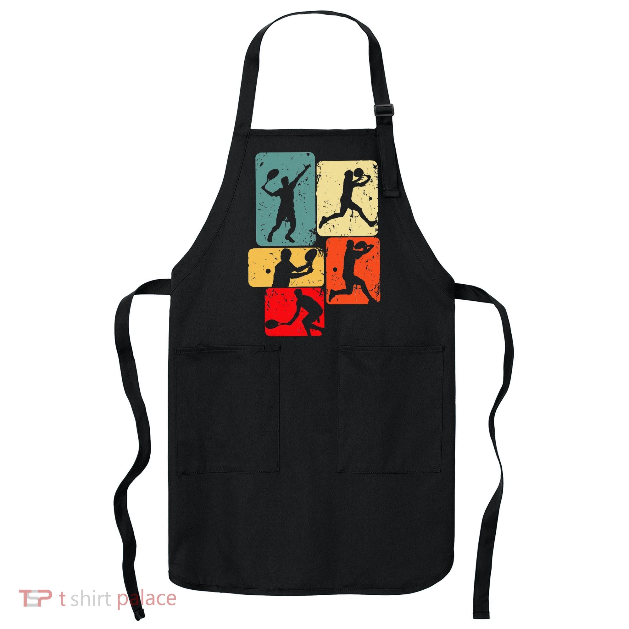 Tennis Player Men Apron