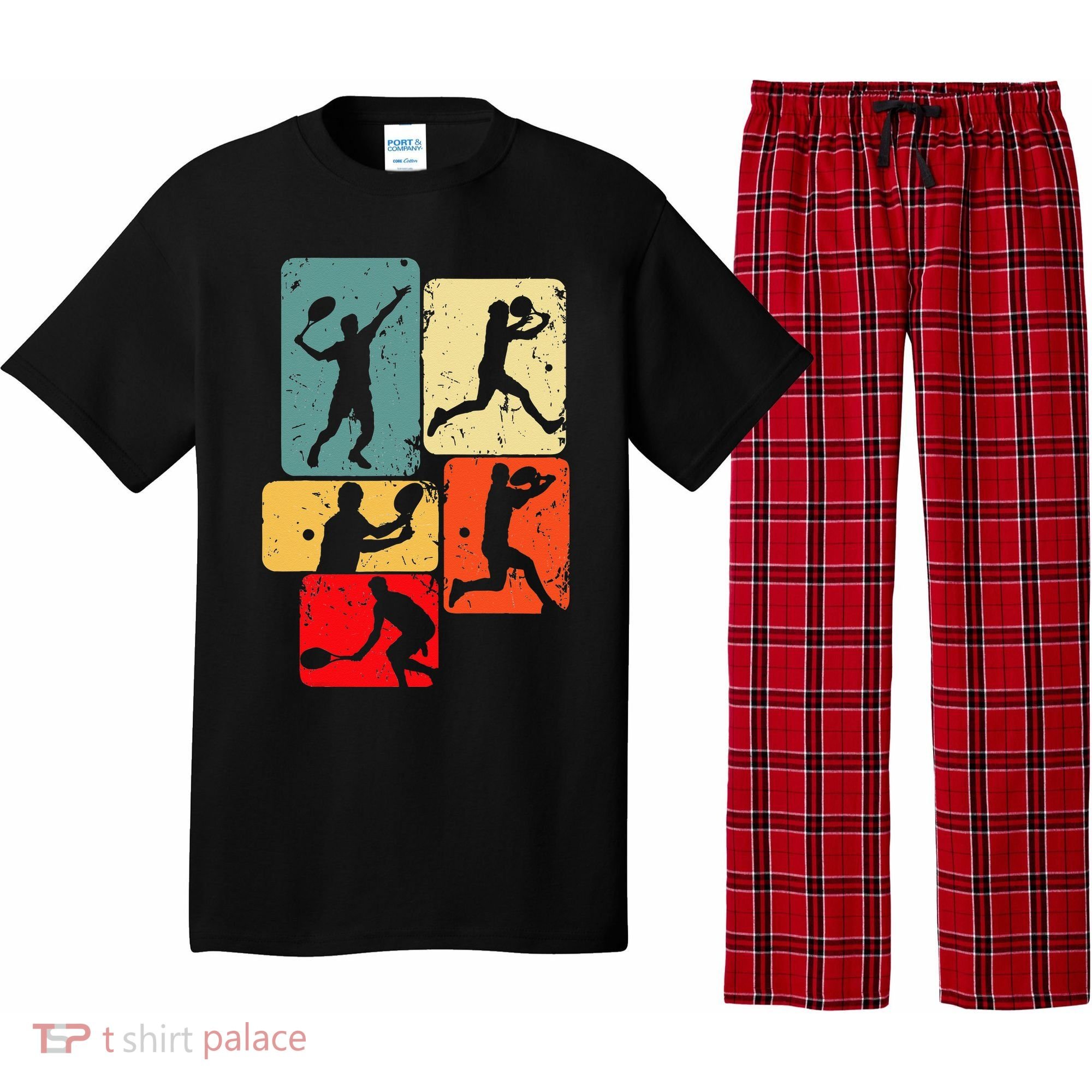 Tennis Player Men Pajama Set