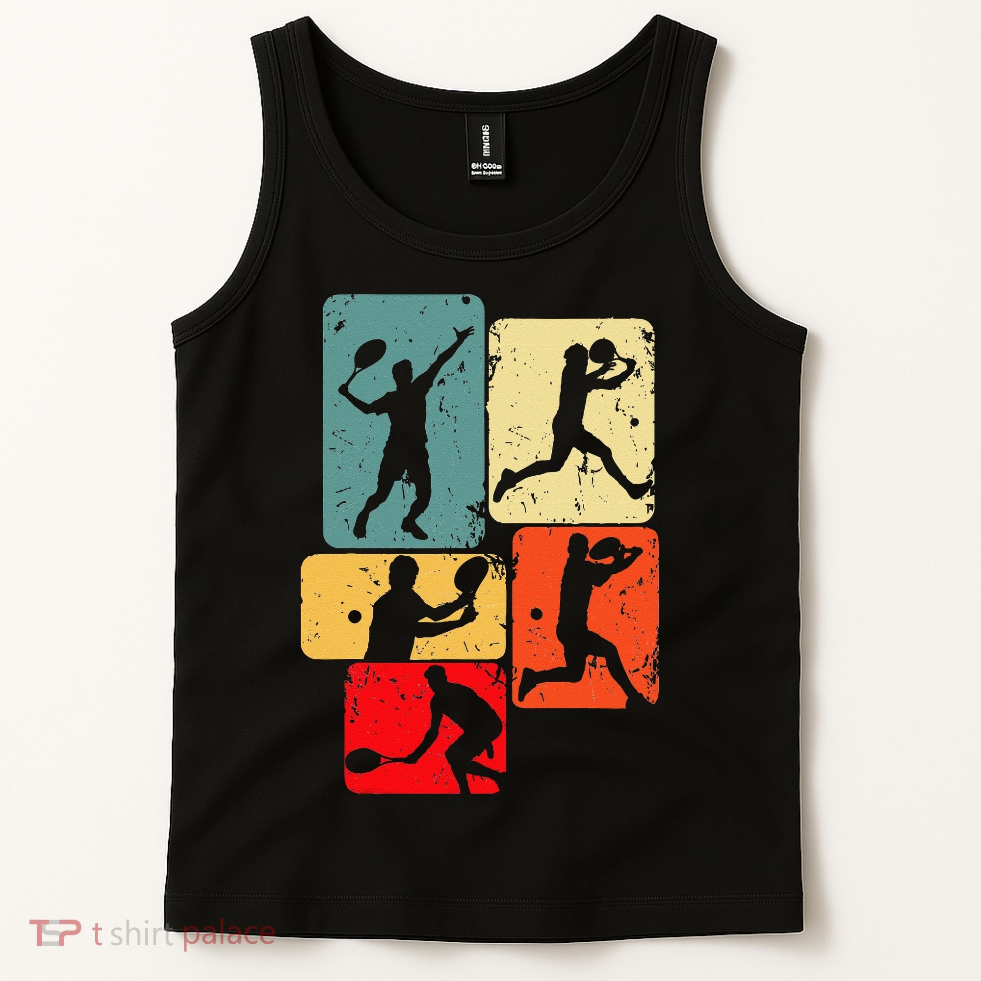 Tennis Player Men Tank Top