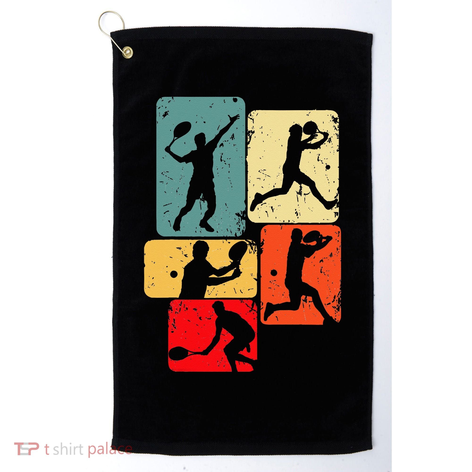 Tennis Player Men Golf Towel