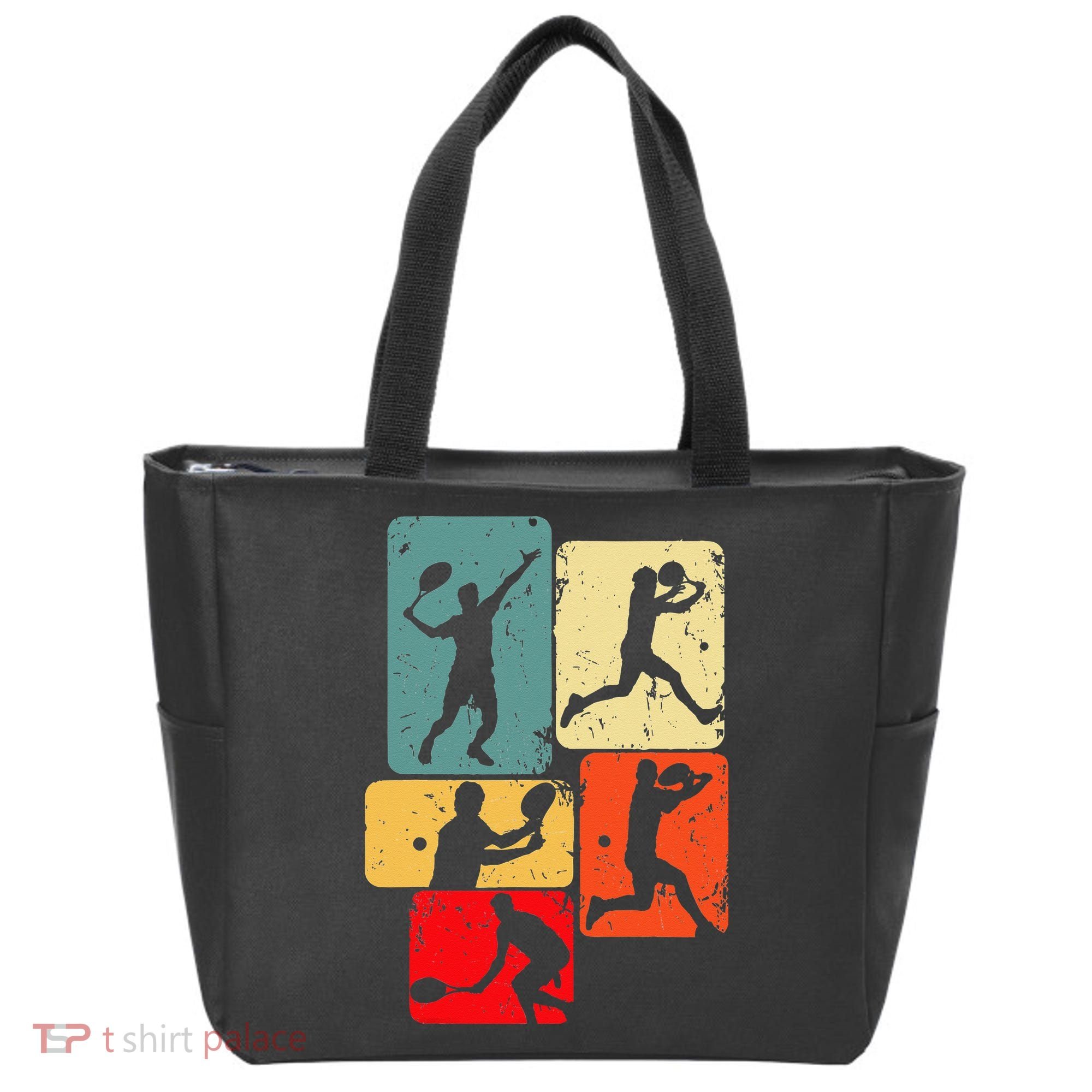 Tennis Player Men Tote Bag