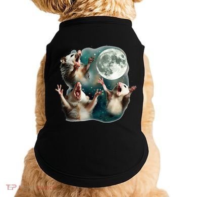 Three Possum Moon 3 Opossum Doggie Tank