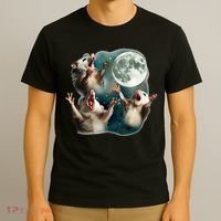 Three Possum Moon 3 Opossum T-Shirt thumb 3
