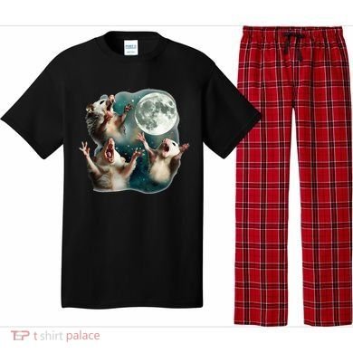 Three Possum Moon 3 Opossum Pajama Set
