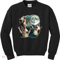 Three Possum Moon 3 Opossum Kids Sweatshirt thumb 0