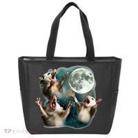 Three Possum Moon 3 Opossum Tote Bag thumb 0