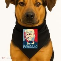 Trump Pendejo Not My President Impeach USA-Made Doggie Bandana thumb 1