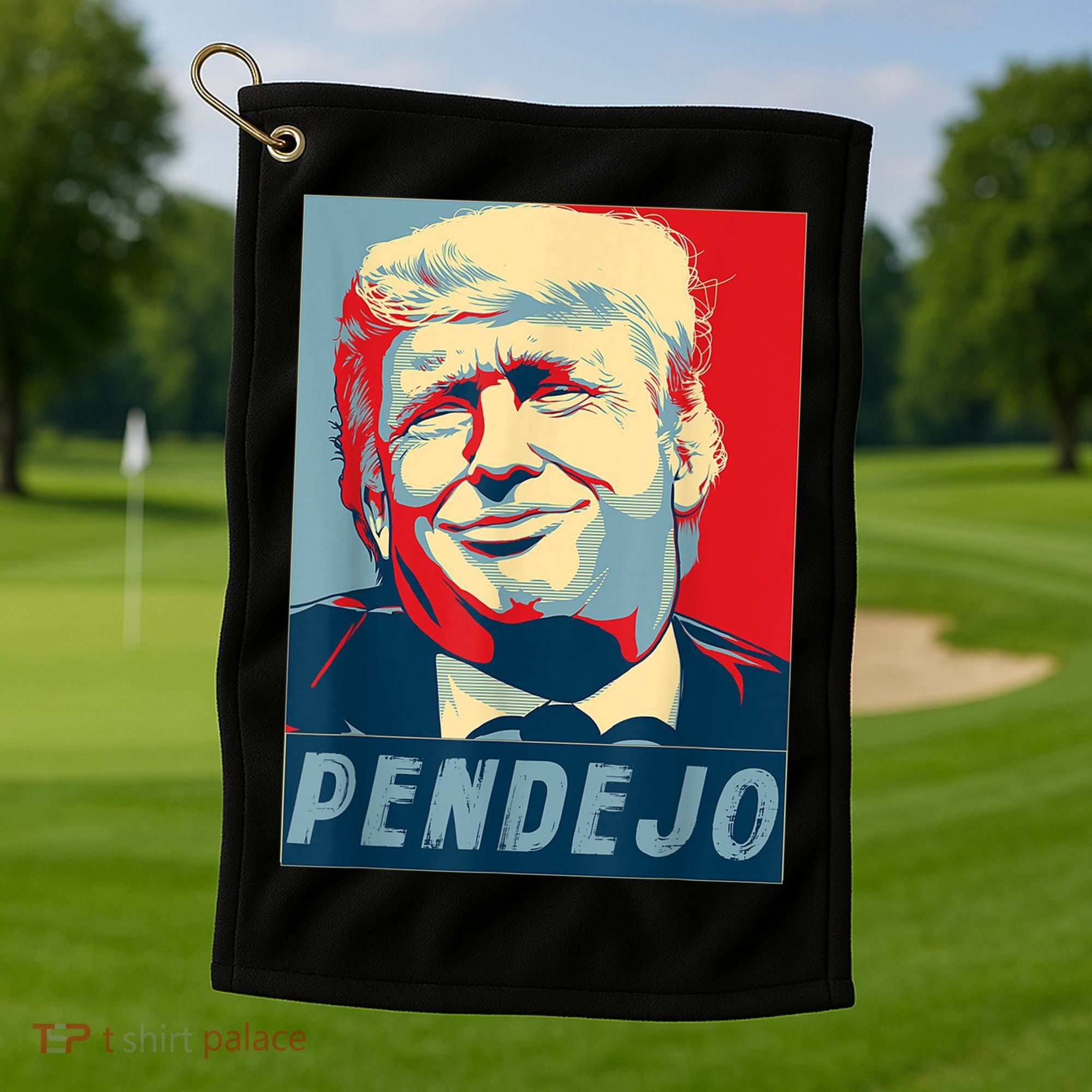 Trump Pendejo Not My President Impeach Golf Towel