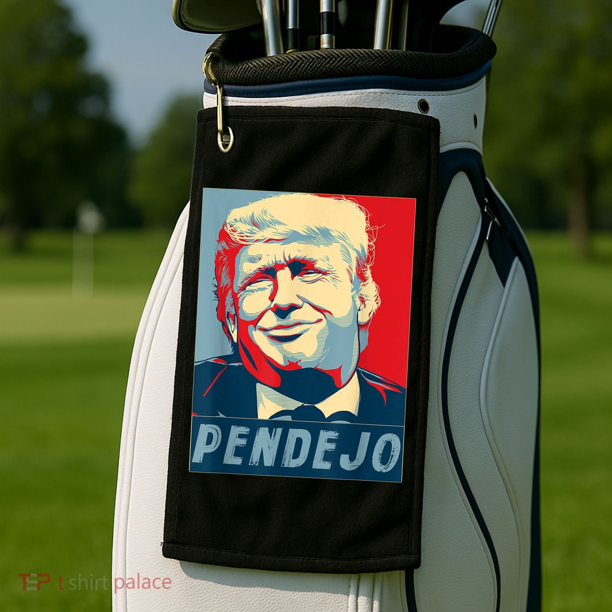 Trump Pendejo Not My President Impeach Golf Towel
