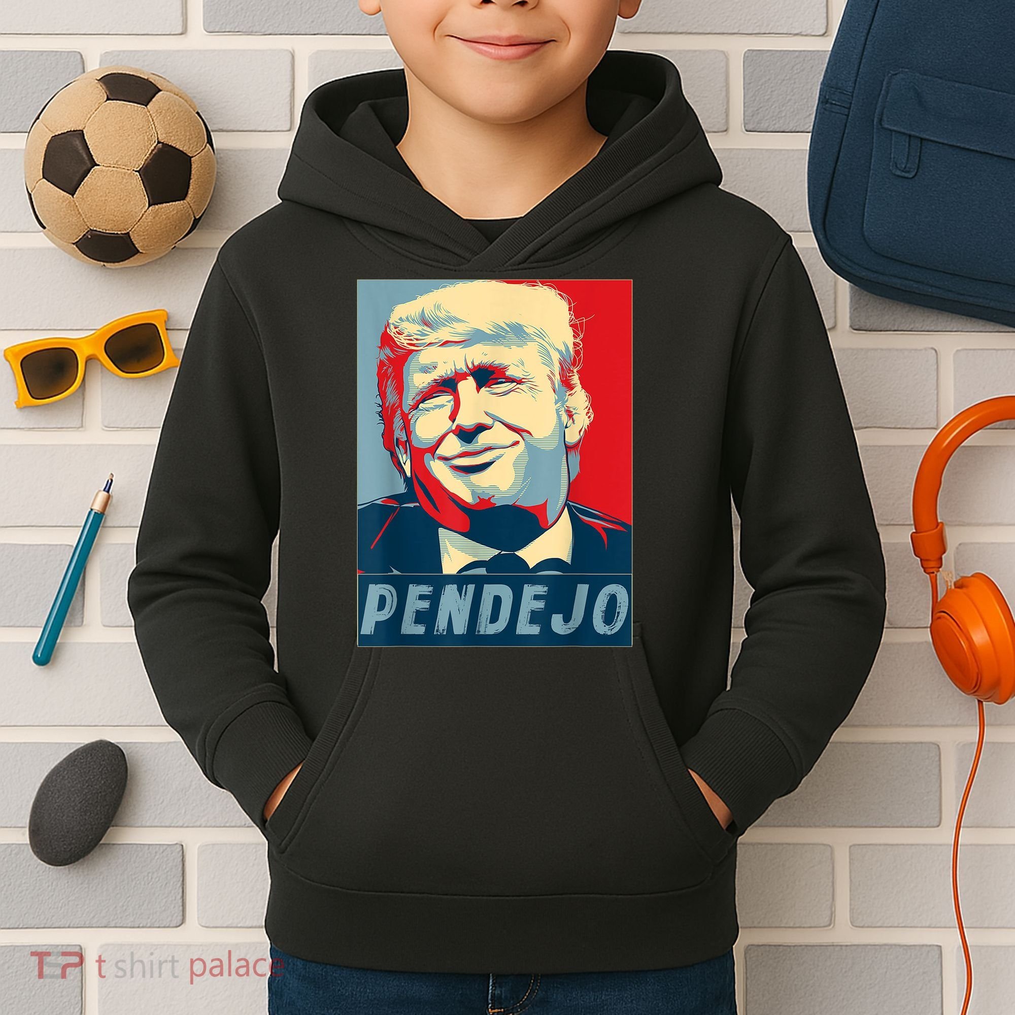 Trump Pendejo Not My President Impeach Kids Hoodie