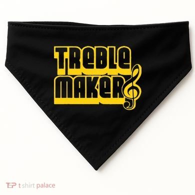 TREBLEMAKERS Perfect Nerd Geek Graphic USA-Made Doggie Bandana