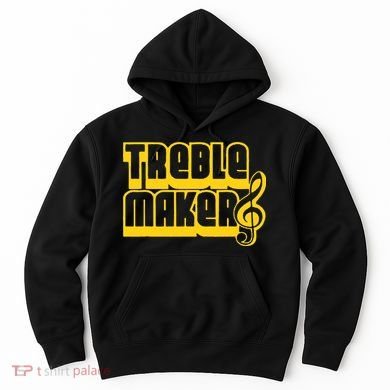 TREBLEMAKERS Perfect Nerd Geek Graphic Hoodie