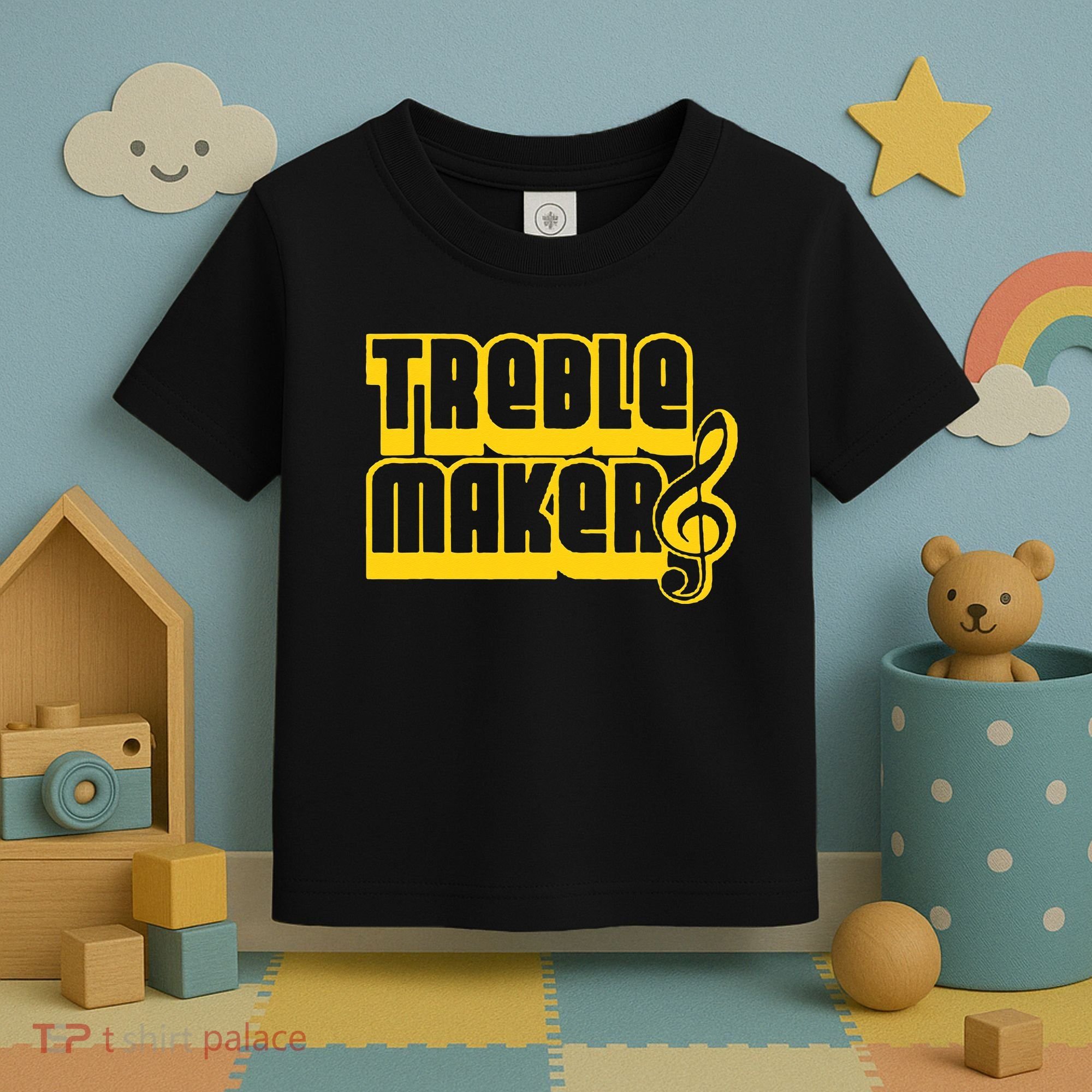 TREBLEMAKERS Perfect Nerd Geek Graphic Toddler T-Shirt
