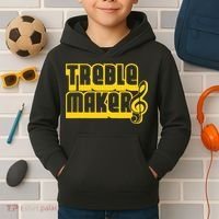 TREBLEMAKERS Perfect Nerd Geek Graphic Kids Hoodie thumb 2