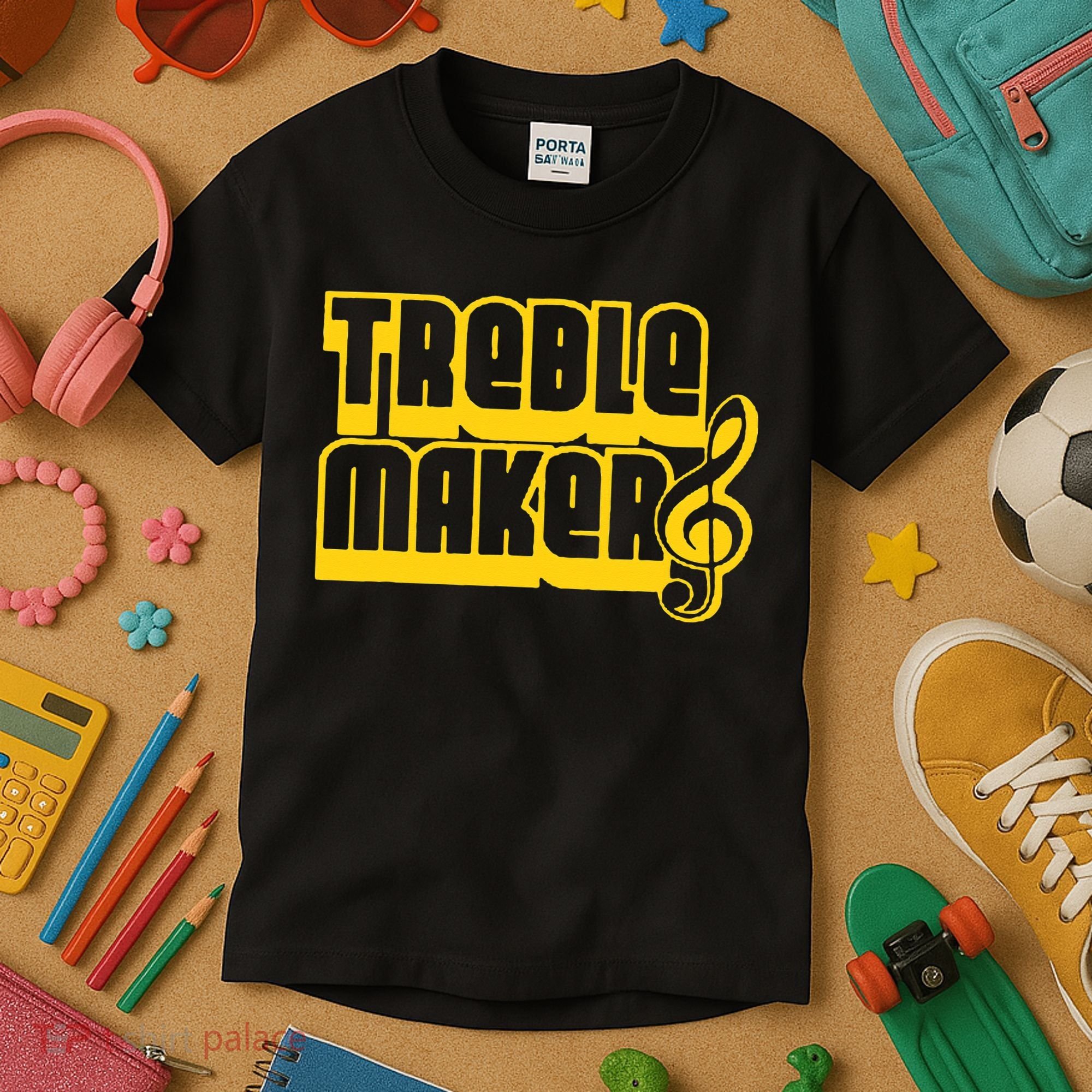 TREBLEMAKERS Perfect Nerd Geek Graphic Kids T-Shirt