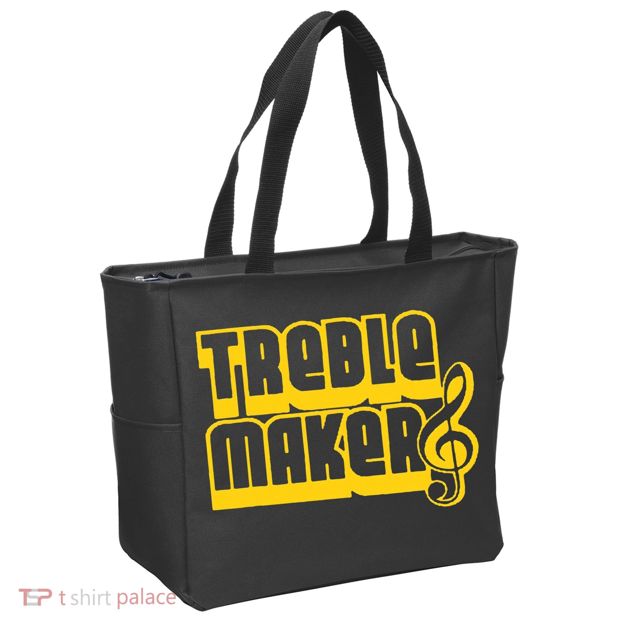 TREBLEMAKERS Perfect Nerd Geek Graphic Tote Bag