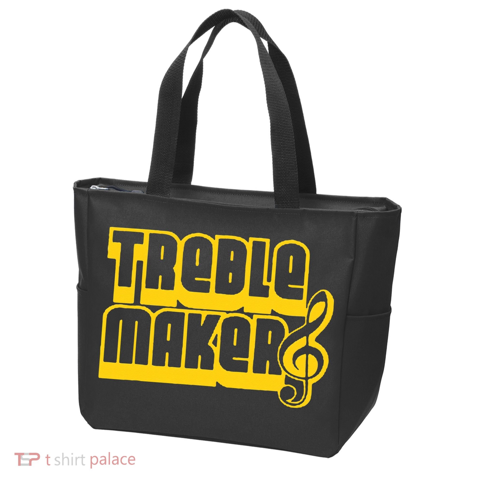 TREBLEMAKERS Perfect Nerd Geek Graphic Tote Bag