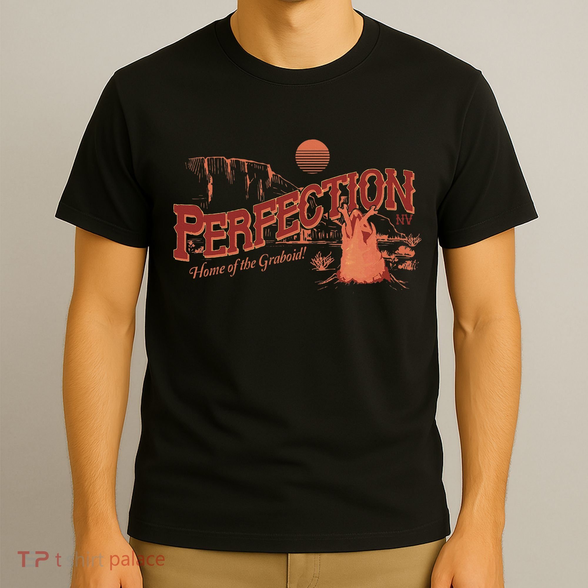 Tremors Perfection Nevada Retro Portrait T-Shirt