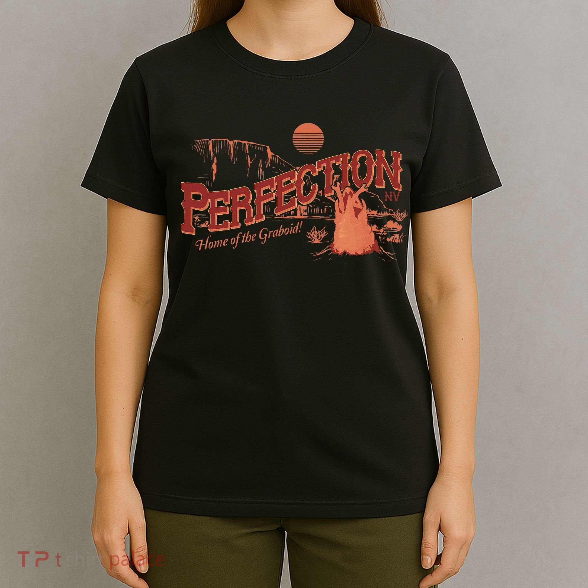 Tremors Perfection Nevada Retro Portrait T-Shirt