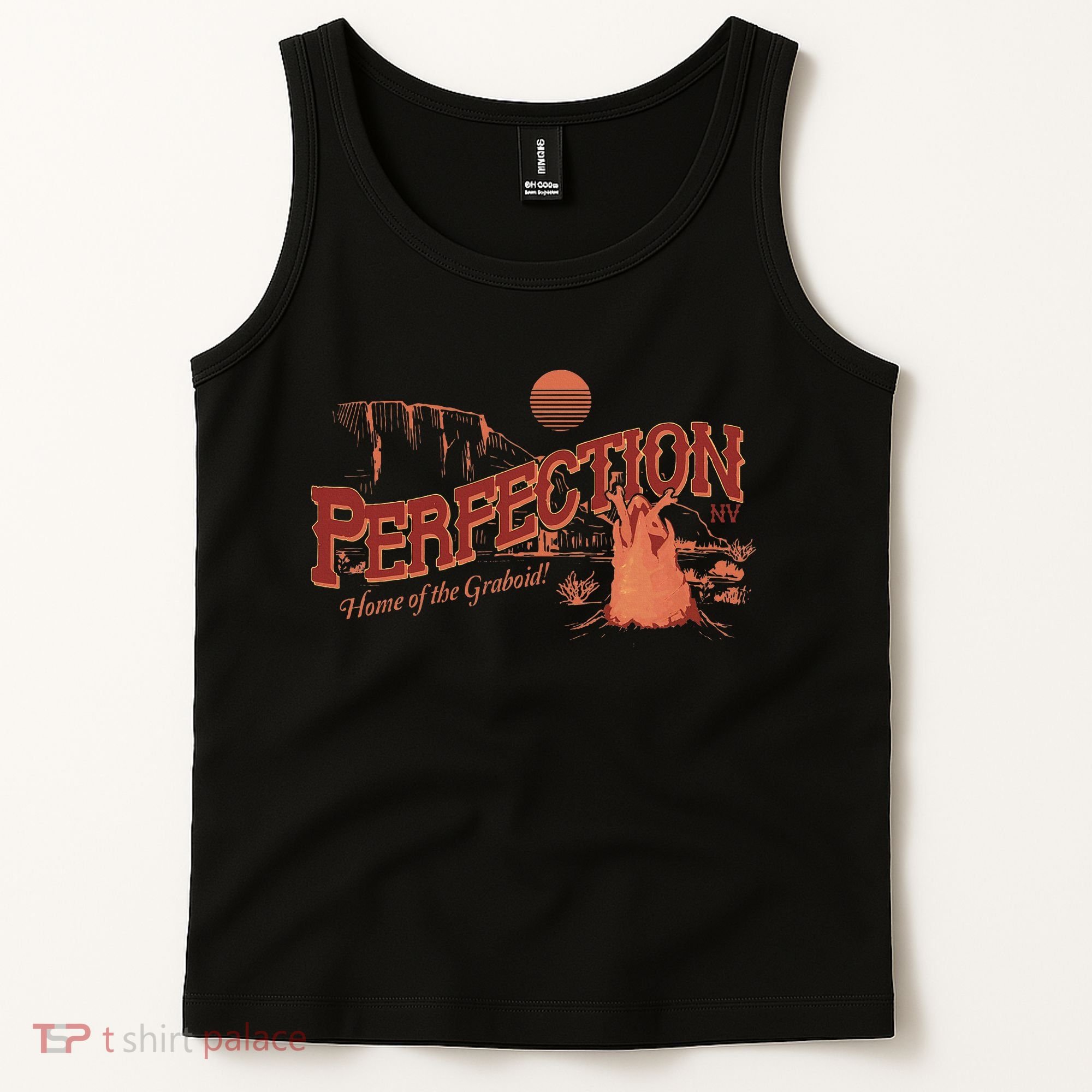 Tremors Perfection Nevada Retro Portrait Tank Top