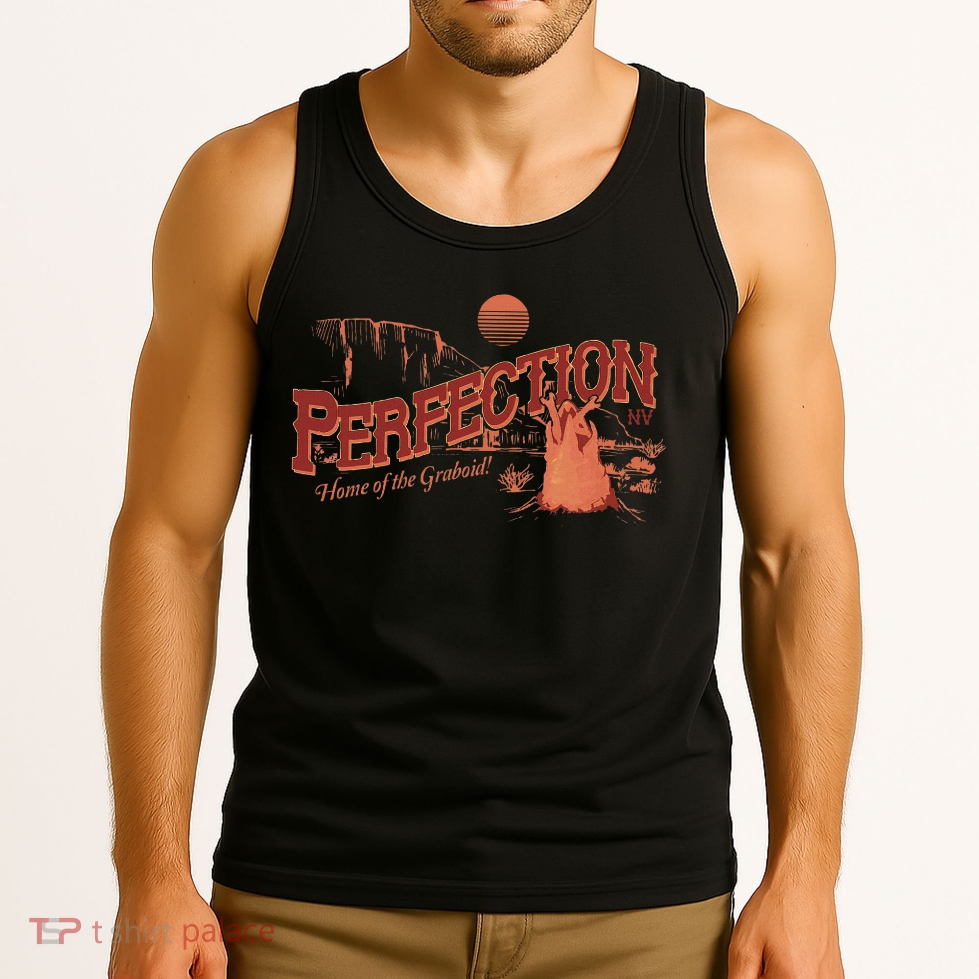 Tremors Perfection Nevada Retro Portrait Tank Top