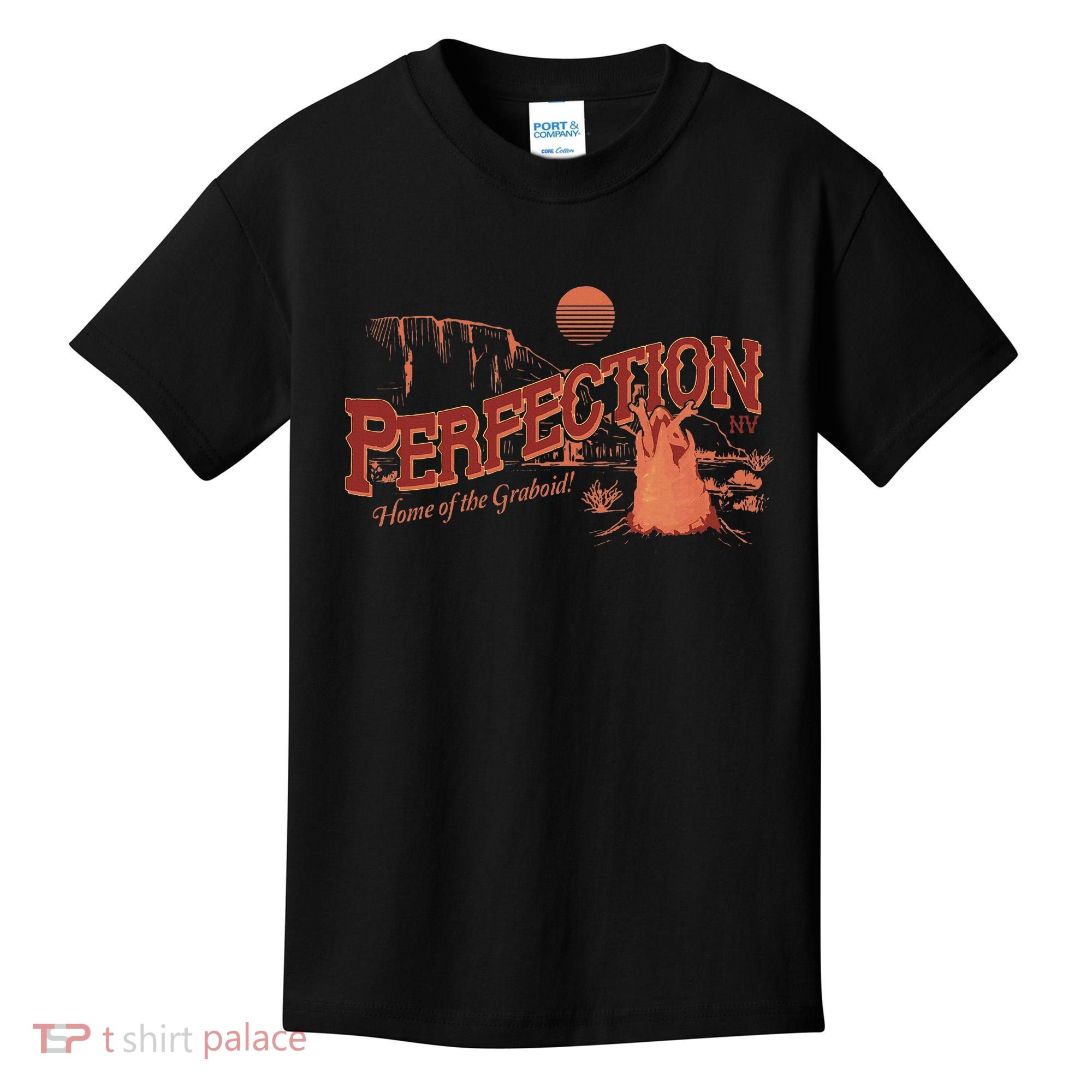 Tremors Perfection Nevada Retro Portrait Kids T-Shirt
