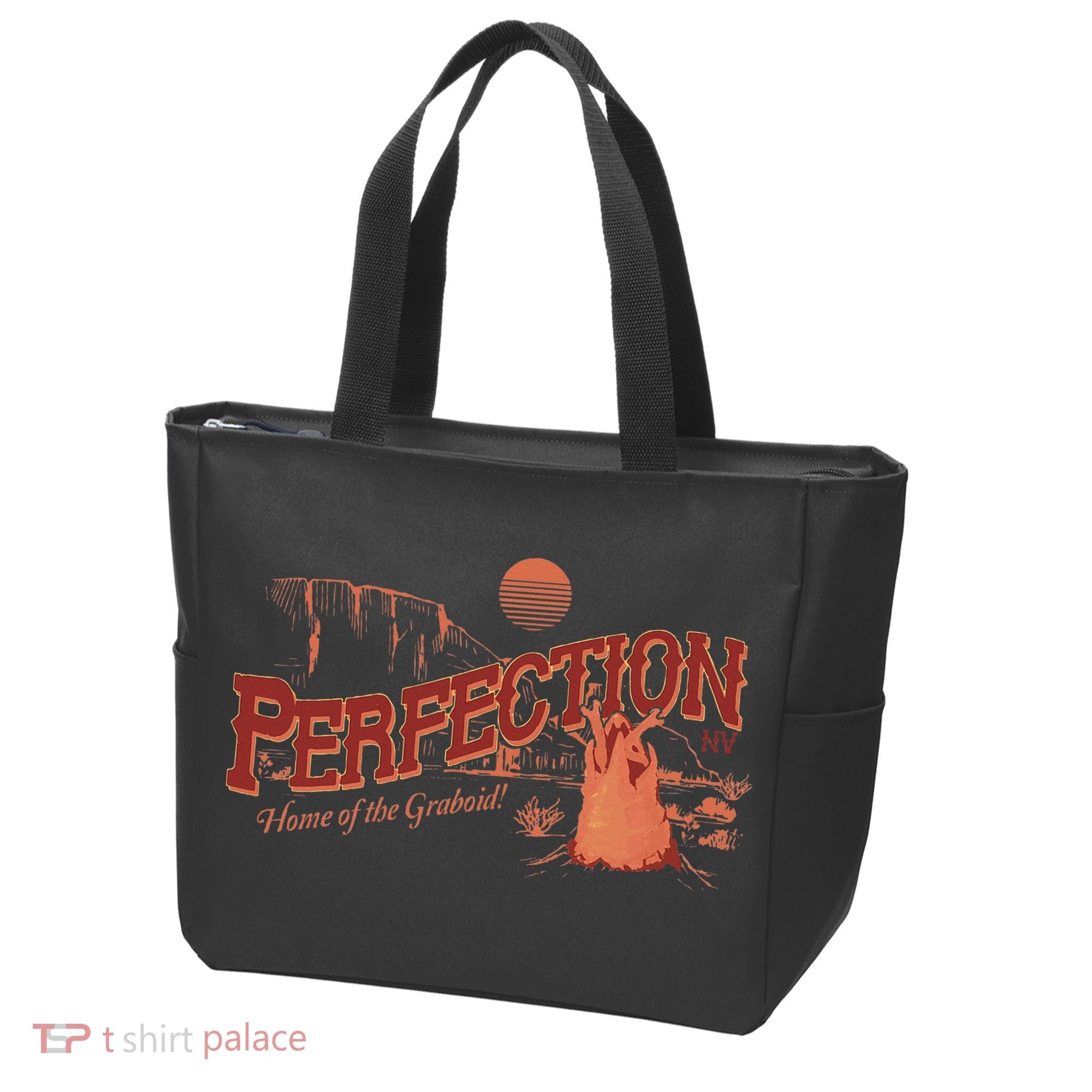 Tremors Perfection Nevada Retro Portrait Tote Bag