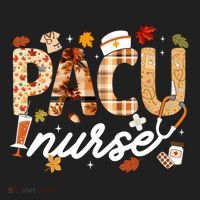 Thanksgiving Pacu Nurse Fall Autumn Leaves Stethoscope Gift Beanie thumb 2