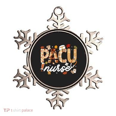 Thanksgiving Pacu Nurse Fall Autumn Leaves Stethoscope Gift Ornament