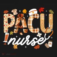 Thanksgiving Pacu Nurse Fall Autumn Leaves Stethoscope Gift Ornament thumb 1