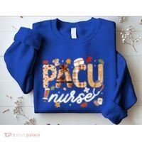 Thanksgiving Pacu Nurse Fall Autumn Leaves Stethoscope Gift Sweatshirt thumb 2