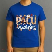 Thanksgiving Pacu Nurse Fall Autumn Leaves Stethoscope Gift T-Shirt thumb 3