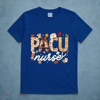 Thanksgiving Pacu Nurse Fall Autumn Leaves Stethoscope Gift T-Shirt thumb 5