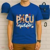Thanksgiving Pacu Nurse Fall Autumn Leaves Stethoscope Gift T-Shirt thumb 6