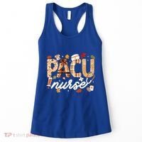Thanksgiving Pacu Nurse Fall Autumn Leaves Stethoscope Gift Women's Tank Top thumb 0