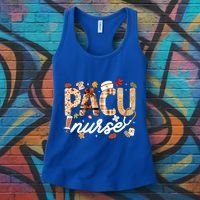 Thanksgiving Pacu Nurse Fall Autumn Leaves Stethoscope Gift Women's Tank Top thumb 3