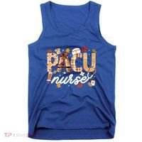 Thanksgiving Pacu Nurse Fall Autumn Leaves Stethoscope Gift Tank Top thumb 0