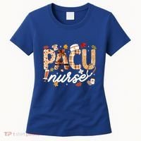 Thanksgiving Pacu Nurse Fall Autumn Leaves Stethoscope Gift Women's T-Shirt thumb 0