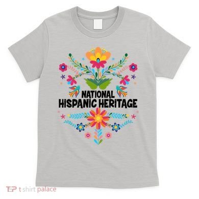 Traditional Pattern National Hispanic Heritage Month T-Shirt