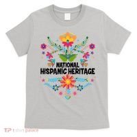 Traditional Pattern National Hispanic Heritage Month T-Shirt thumb 0