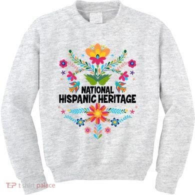 Traditional Pattern National Hispanic Heritage Month Kids Sweatshirt