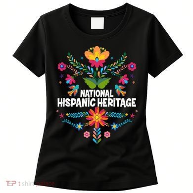 Traditional Pattern National Hispanic Heritage Month Women's T-Shirt