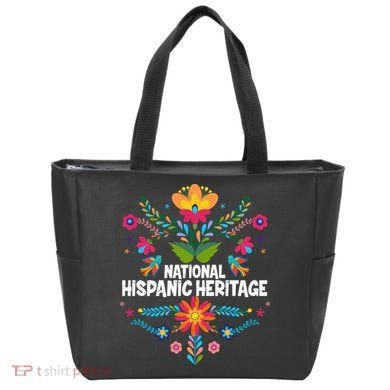 Traditional Pattern National Hispanic Heritage Month Tote Bag