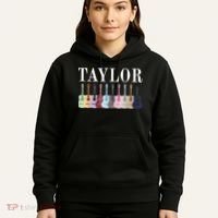 Taylor Personalized Name I Love Taylor Girl Hoodie thumb 5