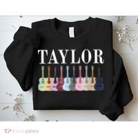 Taylor Personalized Name I Love Taylor Girl Sweatshirt thumb 2