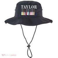 Taylor Personalized Name I Love Taylor Girl Bucket Hat thumb 0
