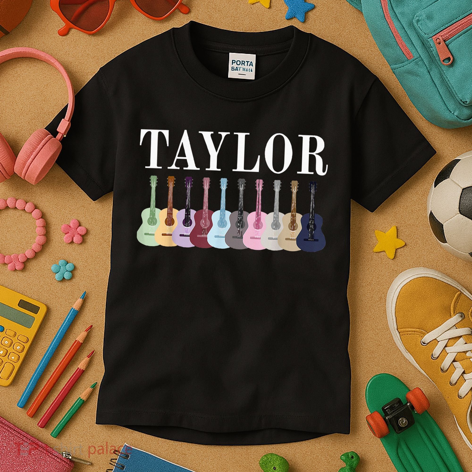Taylor Personalized Name I Love Taylor Girl Kids T-Shirt